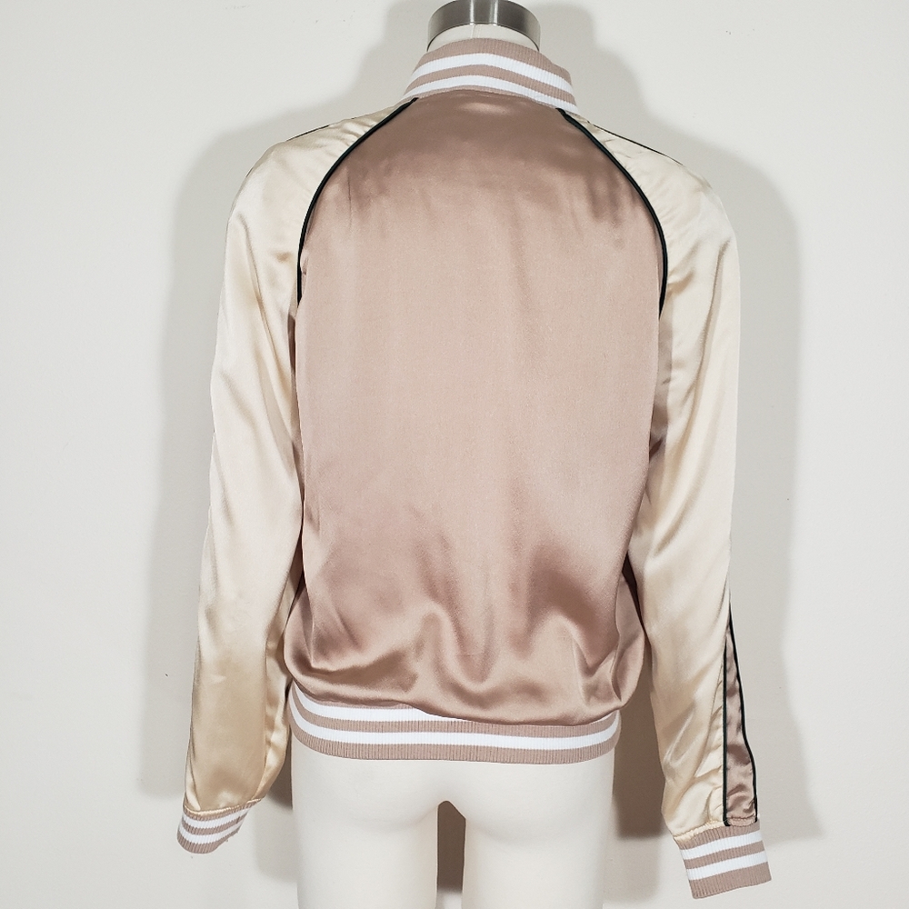 💥CLOSING SALE💥 STEVE MADDEN Satin Bomber Jacket - Picture 4 of 5